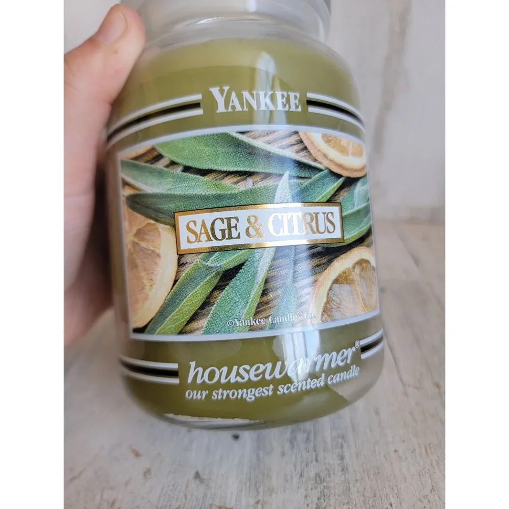 Yankee candle sage citrus house warmer‎ Xmas home decor